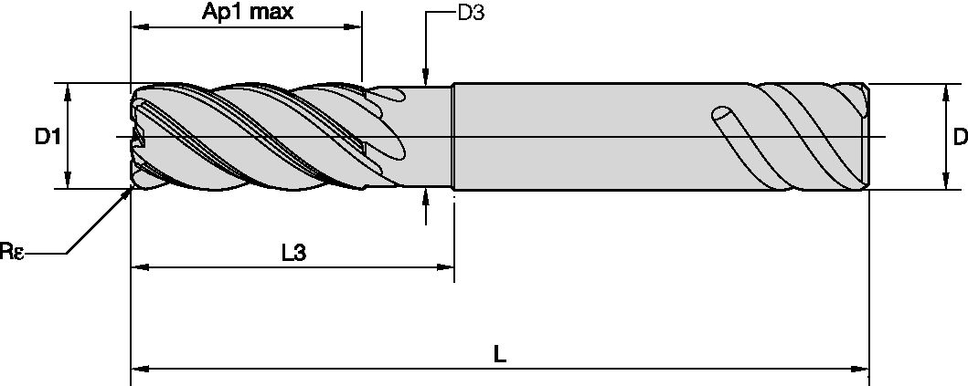 PINNFRÄS 14MM L3:42 R0 CYL