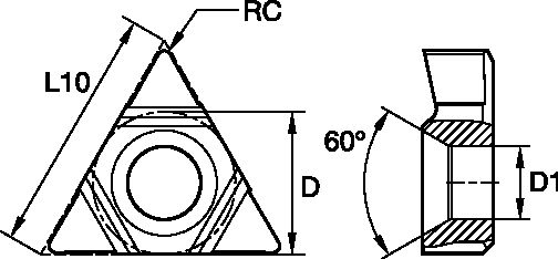 KTMD U STYLE 16-12TPI 60¦PROF