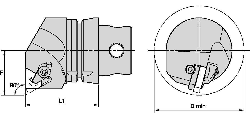 KM4X63 LT THREADING UNIT