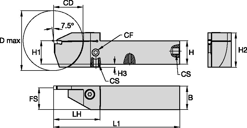 Evolution Holder W0.98 L5.91