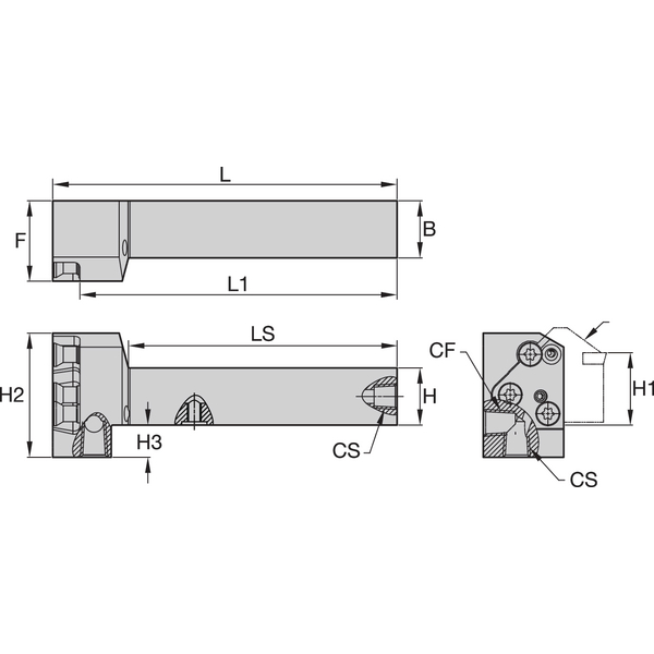 Modular Toolholder Size 65