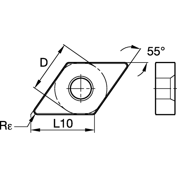 ANSI/ISO Turning Insert DN..