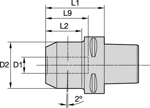 PSC • 16MM WELDON / WHISTLE NOTCH • ADAPTER