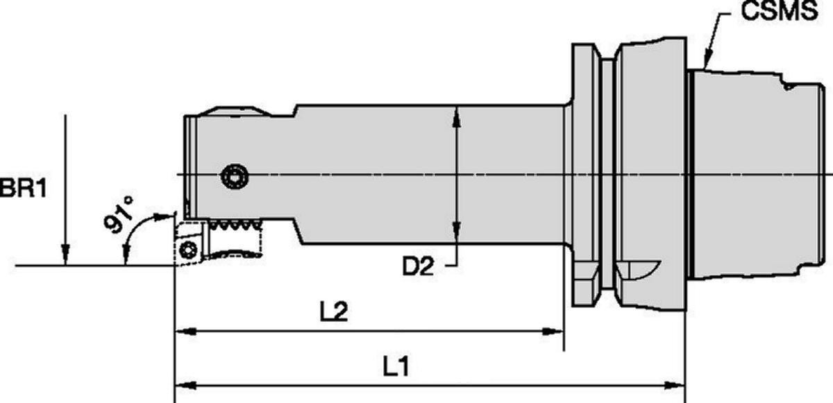 Finborr 43-54mm HSK63A