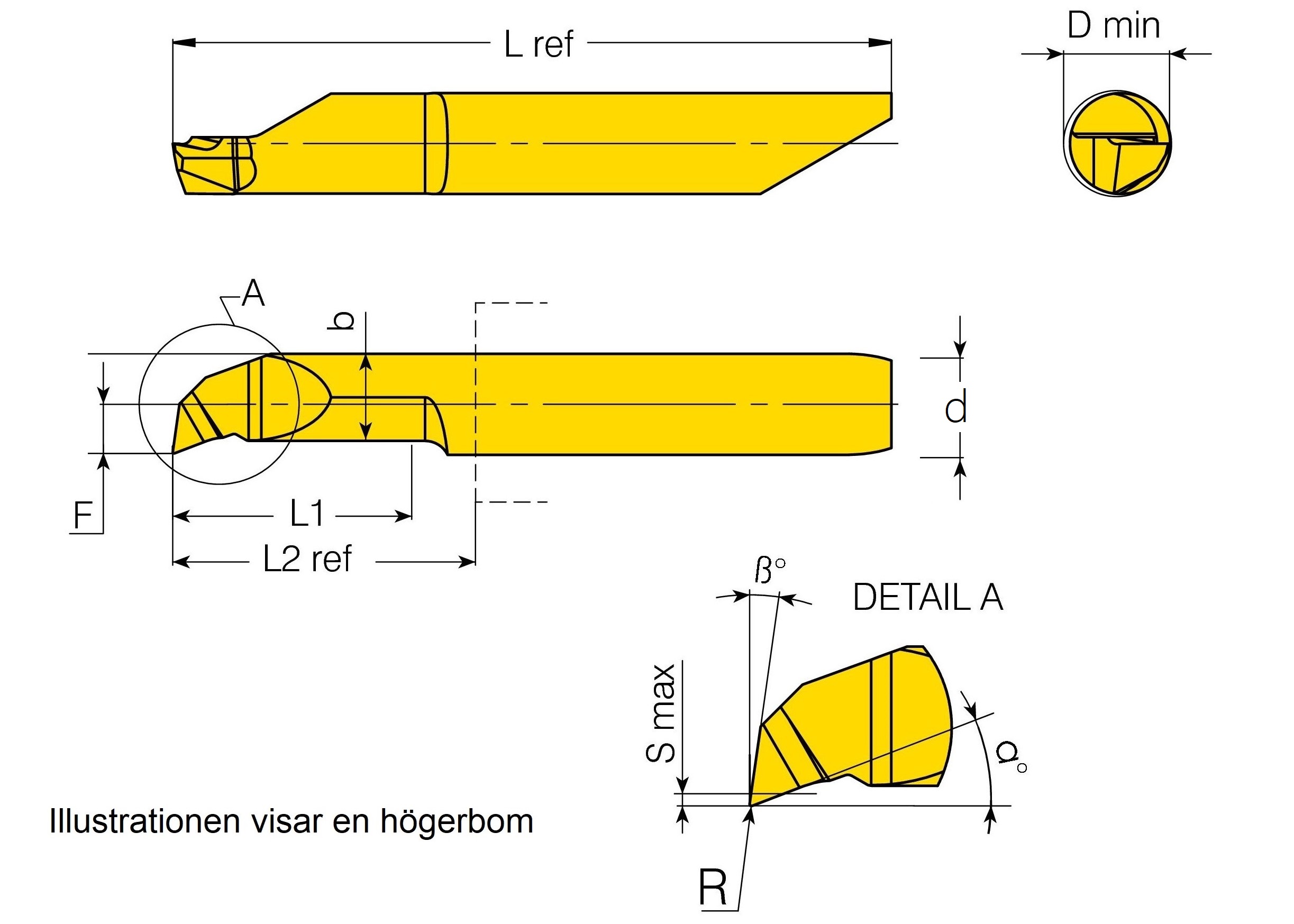 Bom 4,73mm 98°