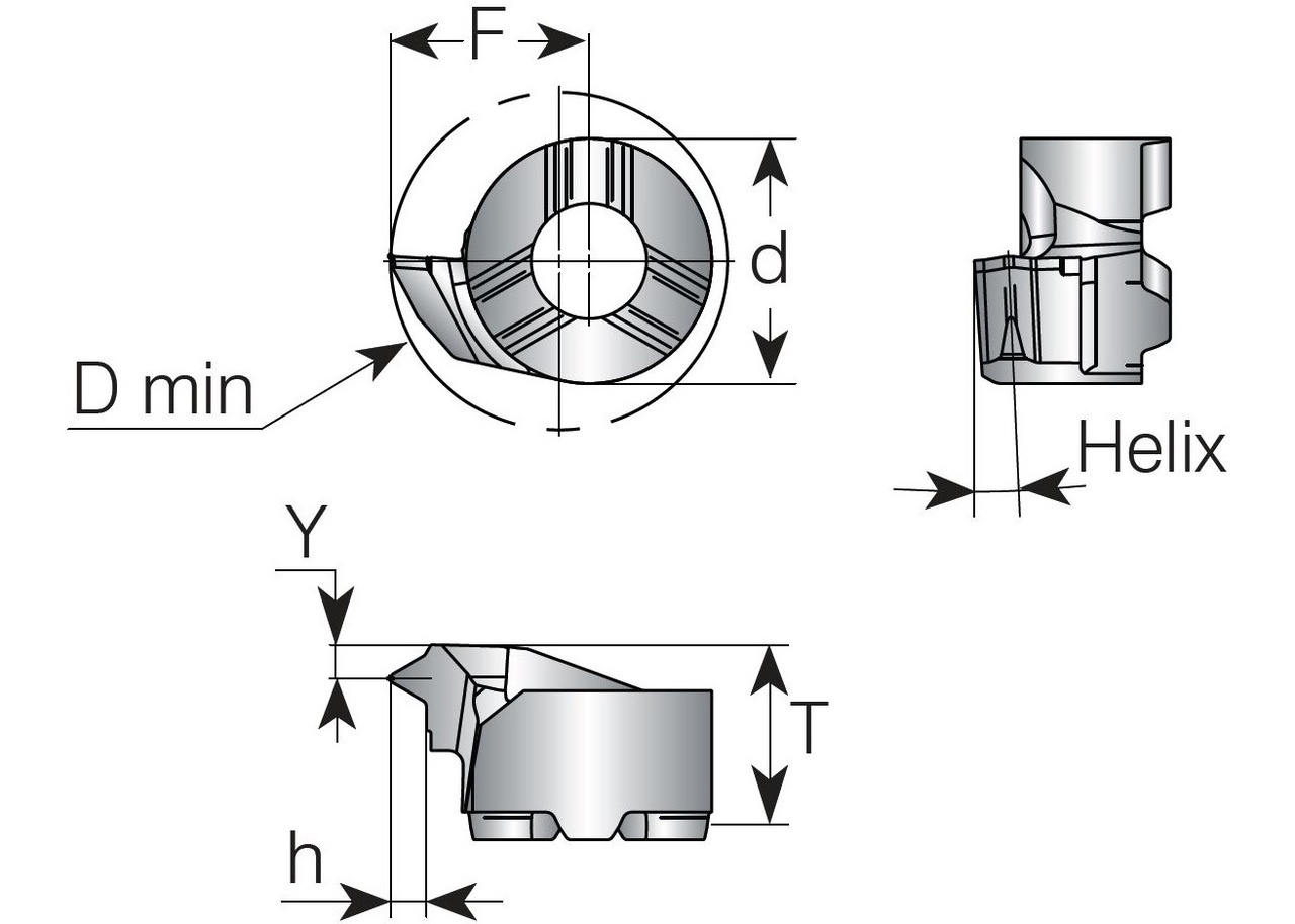 Gängskär 1.00-1.25 MM/24-20 TPI 60° V