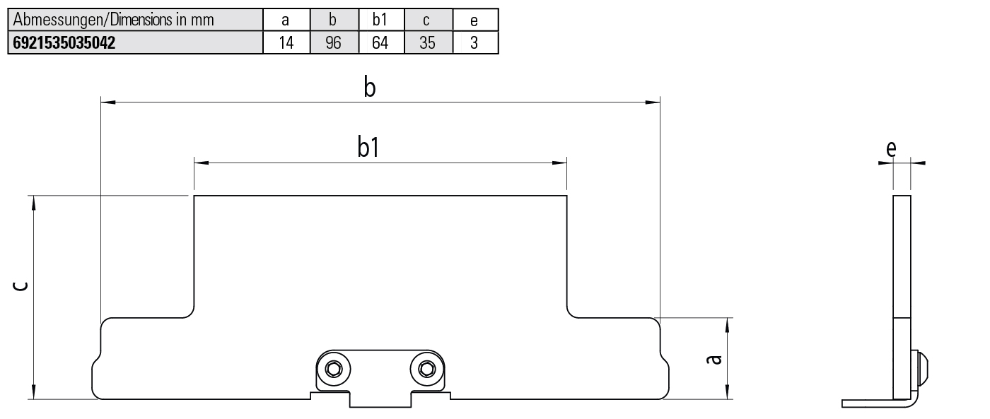 Click parallels (pair)