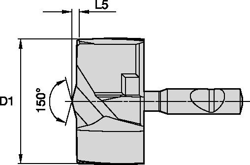 TDMX INSERT FPE D=28.00MM