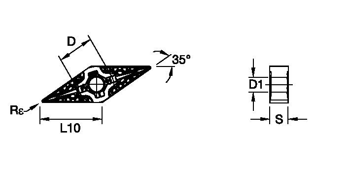 ANSI/ISO Turning Insert VN..