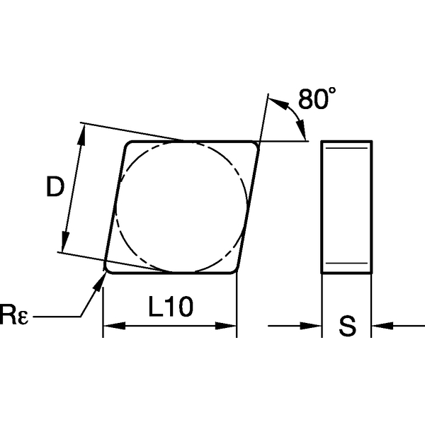 ANSI/ISO Turning Insert CN..