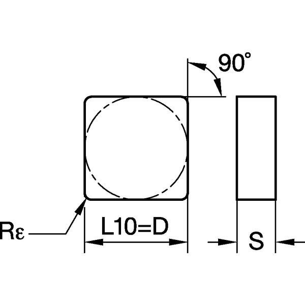 ANSI/ISO Turning Insert SN..