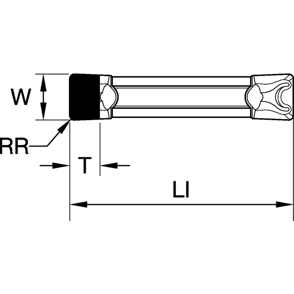 A4 Grooving Insert