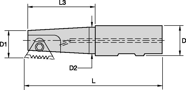 THREADING CUTTERS KON D=15.5