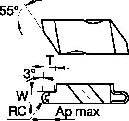 Top Notch Grooving Insert