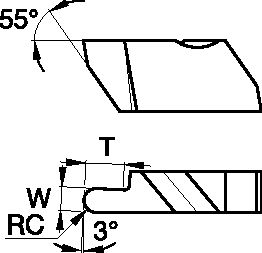 Top Notch Grooving Insert