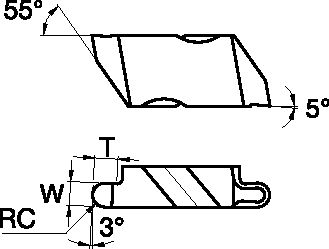 Top Notch Grooving Insert