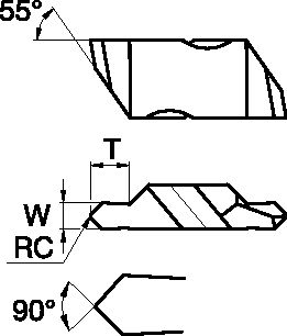 Top Notch Grooving Insert