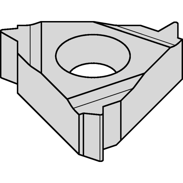 Laydown Threading Insert