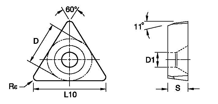 ANSI/ISO Turning Insert TP..