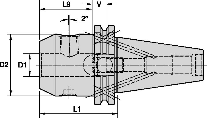 SK • 12mm WHISTLE NOTCH • DRILL Adapter