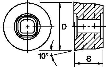 ANSI/ISO Turning Insert WT..