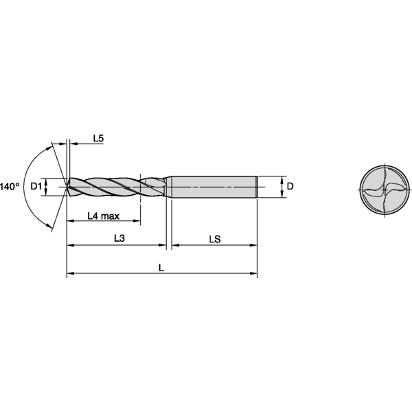 BORR 16mm 5xD CYL