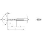 BORR 7,6mm 5xD CYL KYLKANAL