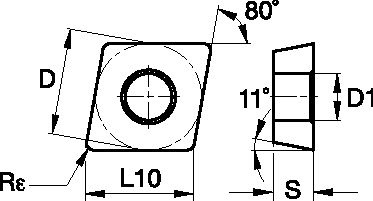 CPHB SCREW ON INSERT