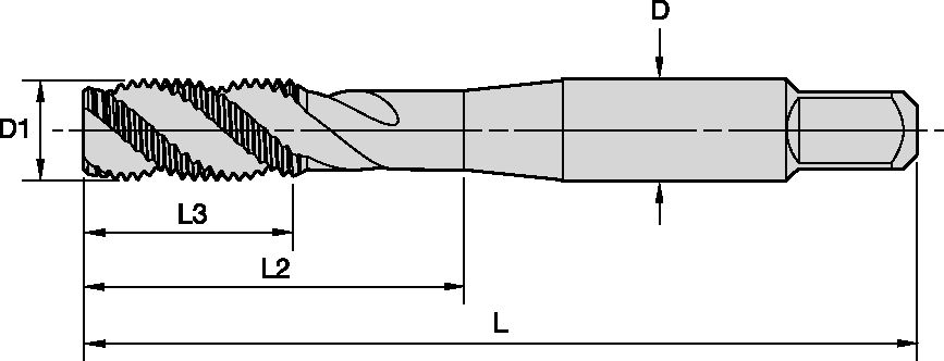 1/4-20 H5 3F RHSF BOTT HSS-E