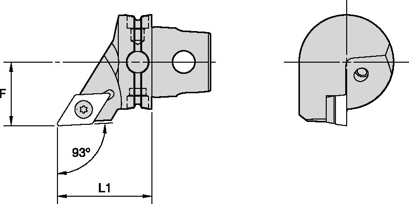 KM40TS SCREW ON CUTTING UNIT