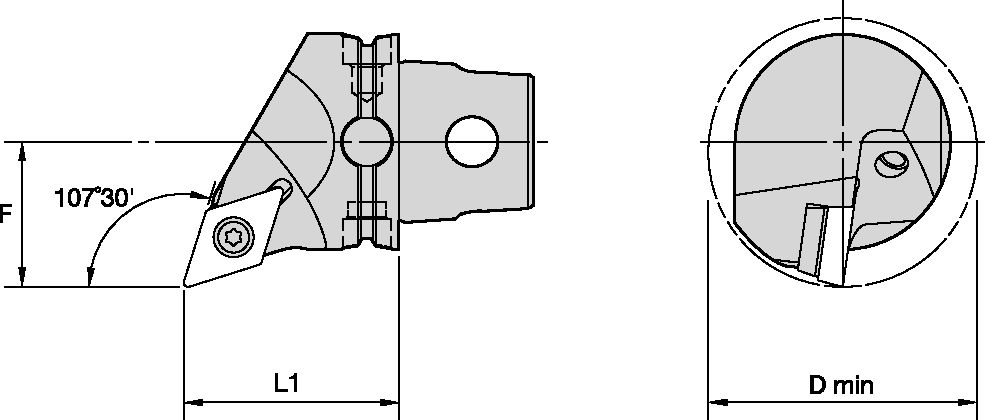 KM40TS SCREW ON CUTTING UNIT