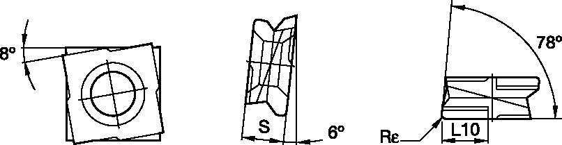 Fix-Perfect Turning Insert C8