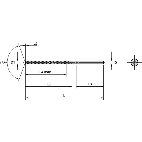 BORR 6,5mm 15xD CYL KYLKANAL