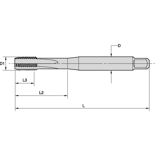 M16X1.5 6HX STFL BOTT 374 HSS