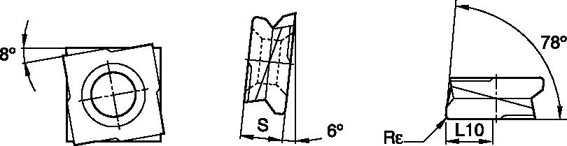 Fix-Perfect Turning Insert C8