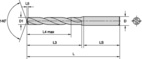 SC DRILL 9,921mm/.3906/ 5xD COOLANT