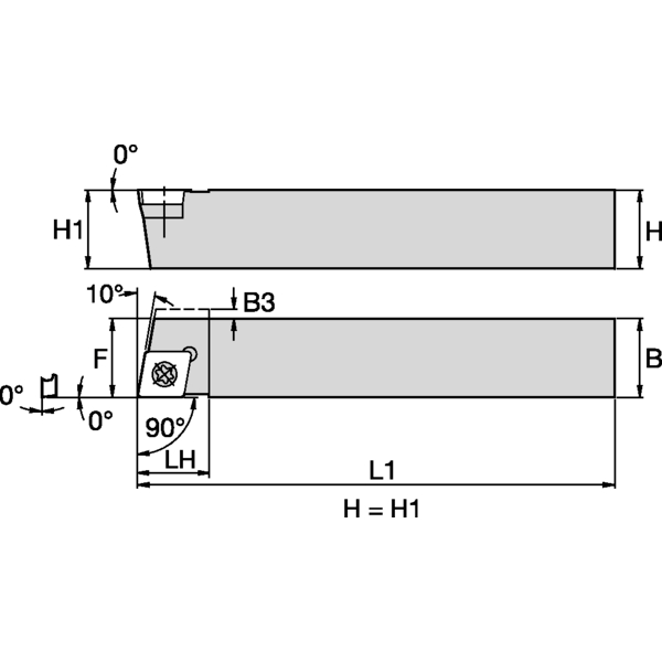 S Clamping Holder W16.0mm L12