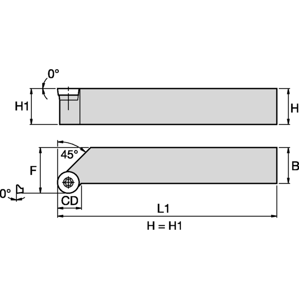 S Clamping Holder W16.0mm L10