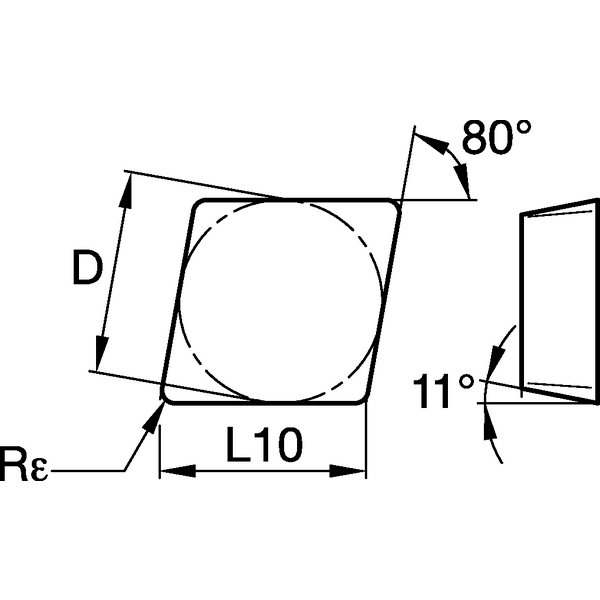 ANSI/ISO Turning Insert CP..