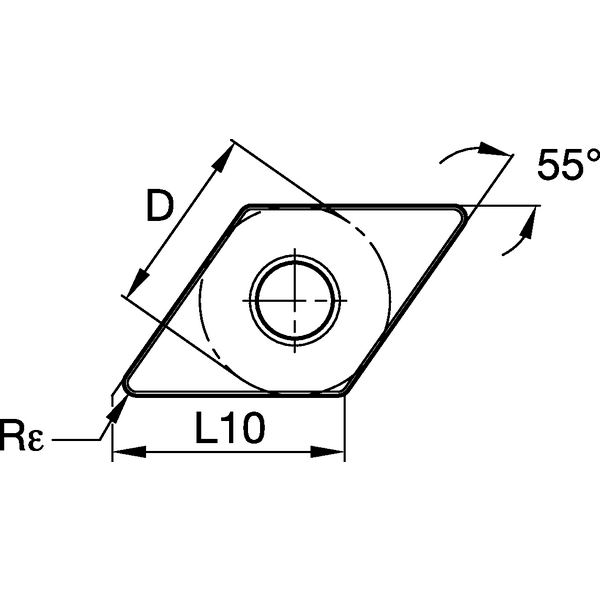 ANSI/ISO Turning Insert DN..