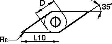 ANSI/ISO Turning Insert VN..