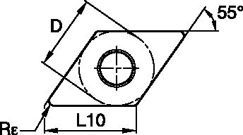 ANSI/ISO Turning Insert DC..