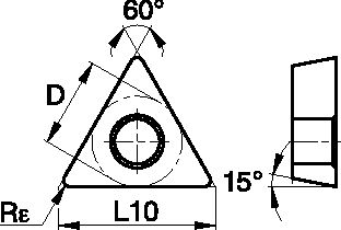 ANSI/ISO Turning Insert TD..