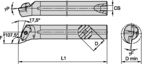 D Clamping Boring Bar D25.0mm