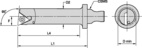 KM MICRO 12 SCREW-ON BORING B