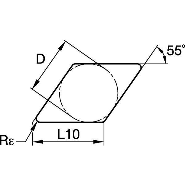 ANSI/ISO Turning Insert DN..