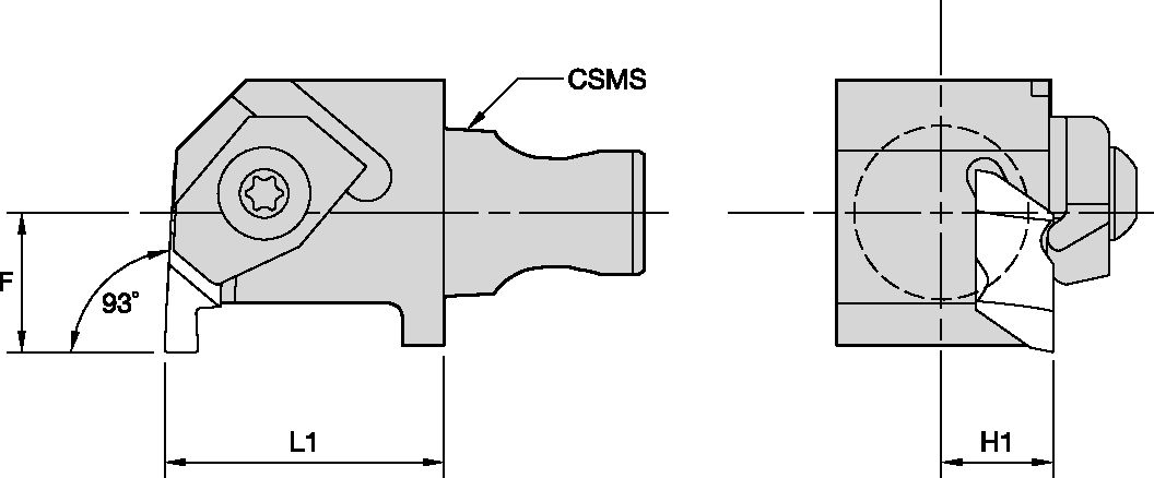 KM MICRO 16 THREAD/GROOVE CUT