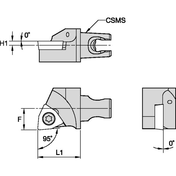 KM16 MICRO SCREW-ON INSERT UN