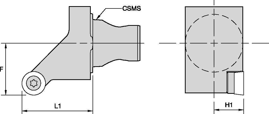 KM25 SCREW ON CUTTING UNITS