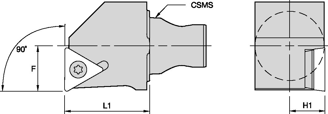 KM25 SCREW ON CUTTING UNITS